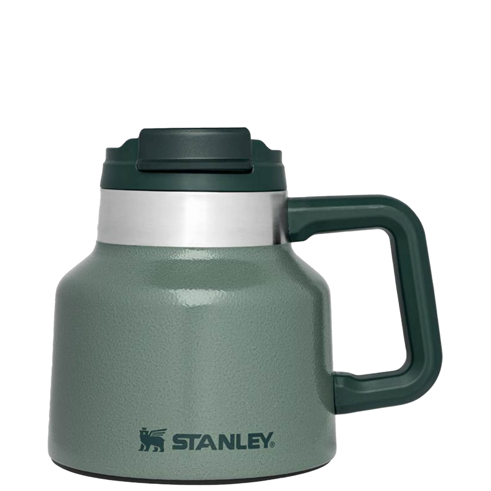 Stanley 1913 Adventure Tough-To-Tip Admiral's Mug 20 OZ dans Hammertone Green | View 1