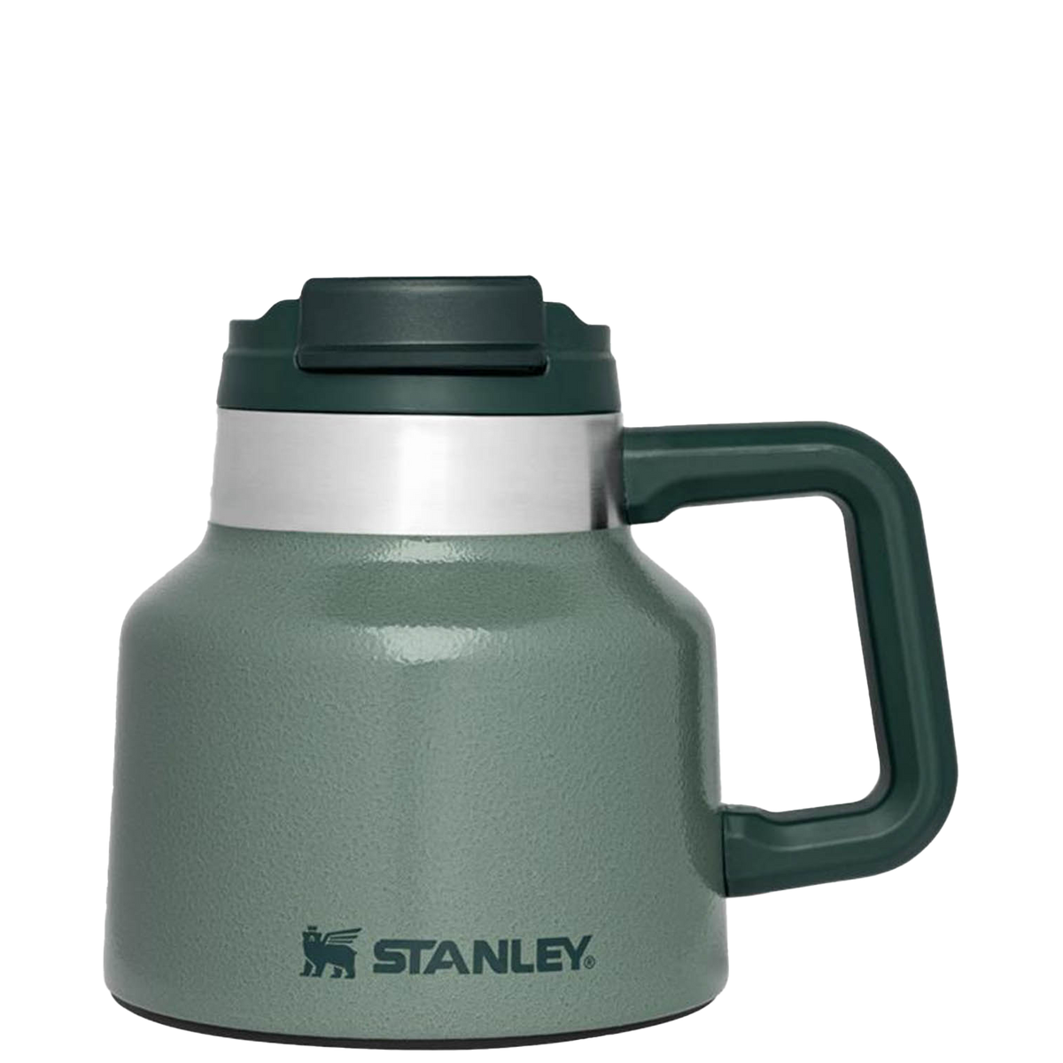 Stanley Adventure 20 oz Stainless Steel mug in Hammertone Green