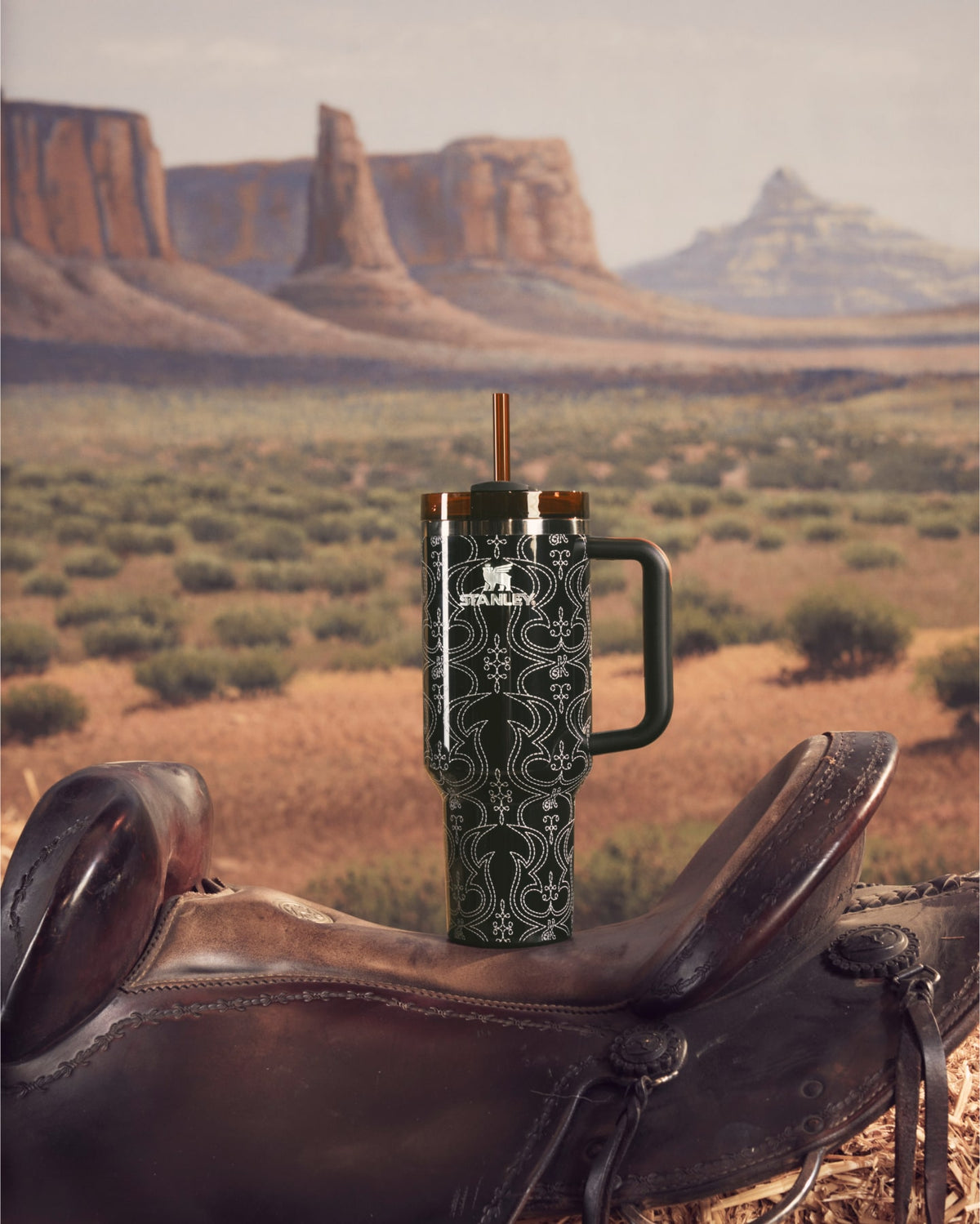 The Barbie™ x Stanley ’80s Western Ken Quencher | 40 OZ view 2
