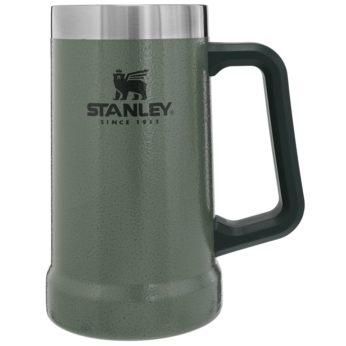Stanley 1913 Adventure Big Grip Beer Stein 24 OZ dans Hammertone Green | View 1