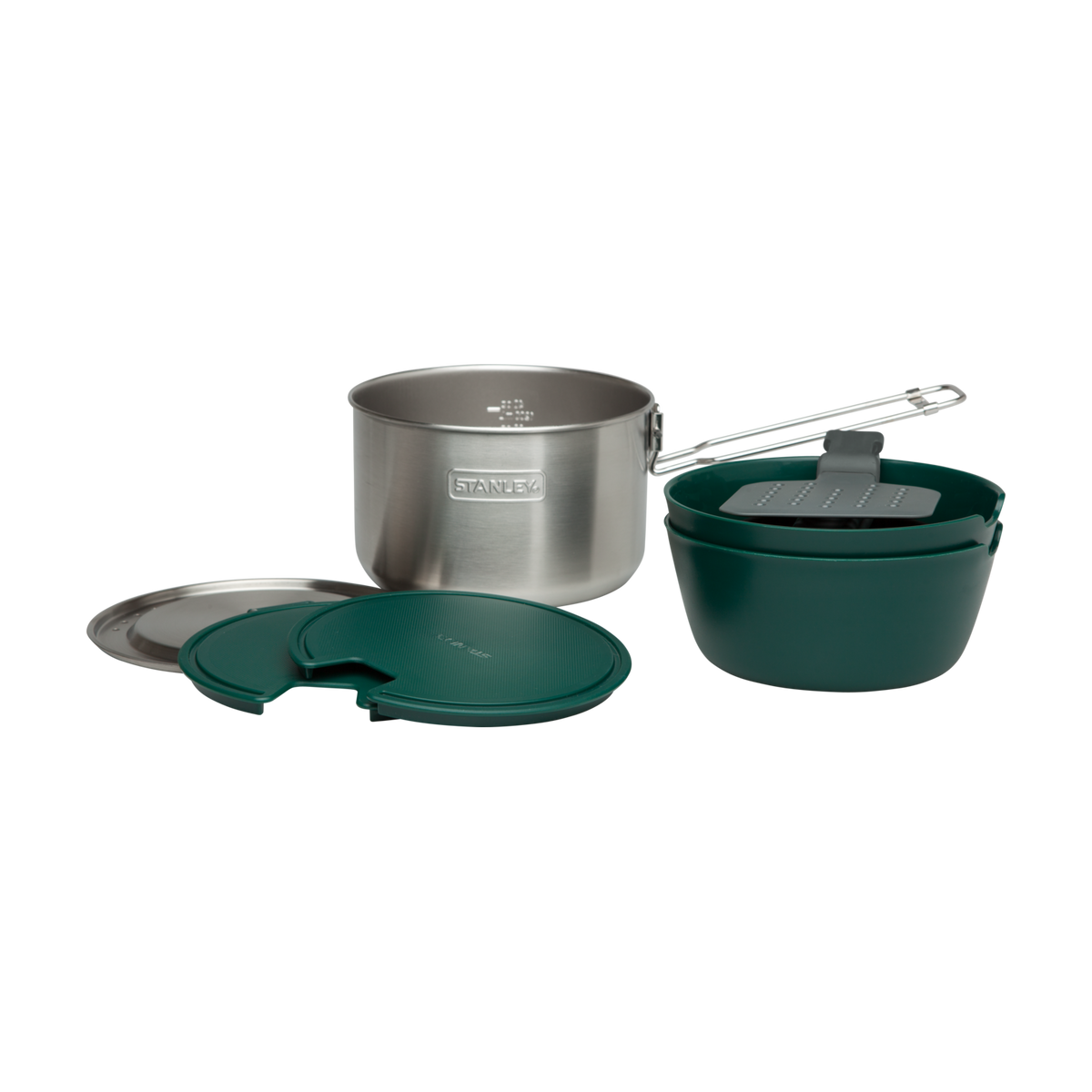 Stanley 1913 Adventure All-In-One Two Bowl Cookset dans Stainless | View 4
