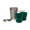 Stanley Adventure Nesting Two Cup Camping Cook Set 24oz StainlessSteel
