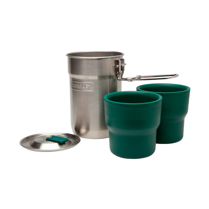Stanley 1913 Adventure Nesting Two Cup Cookset in Stainless