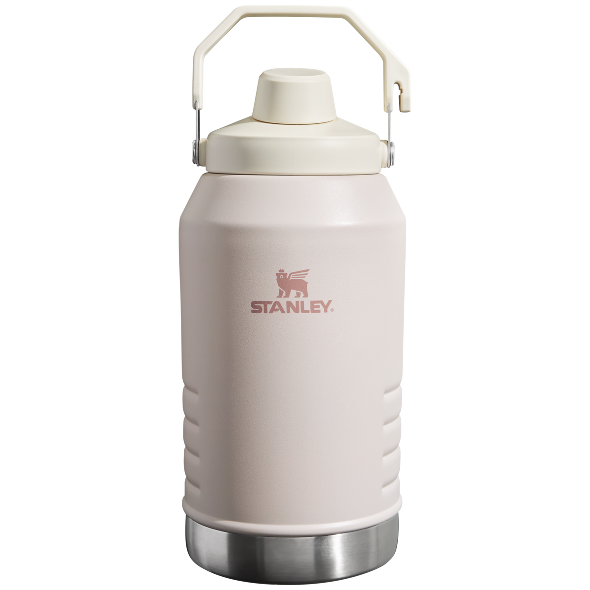 Stanley 1913 IceFlow™ Jug with Fast Flow Lid 96 OZ in Rose Quartz | Front View