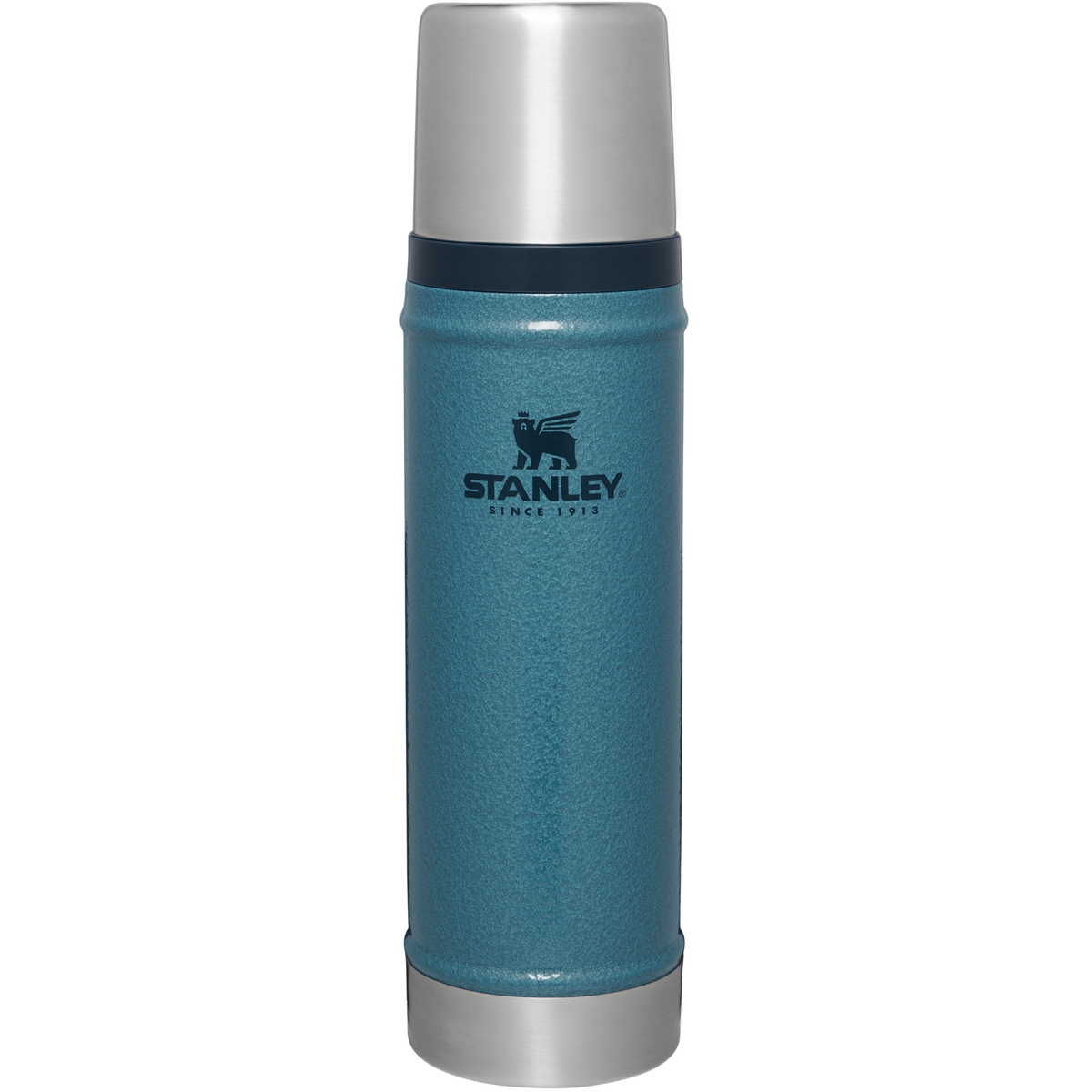 Stanley 1913 Classic Legendary Bottle 20 OZ dans Hammertone Lake | Recto Afficher