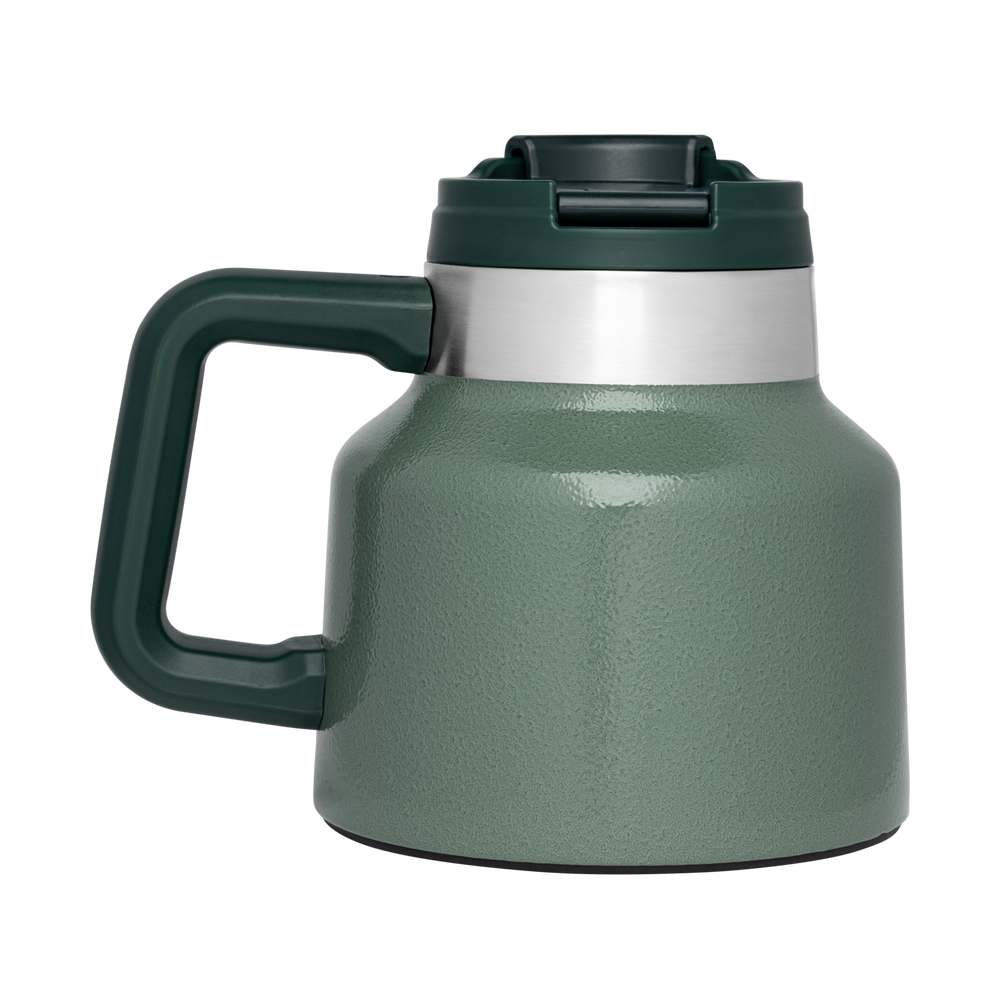 Stanley 1913 Adventure Tough-To-Tip Admiral's Mug 20 OZ dans Hammertone Green | View 2