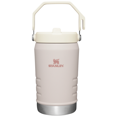 Stanley 1913 The IceFlow™ Flip Straw Jug 40 OZ in Rose Quartz | Front View