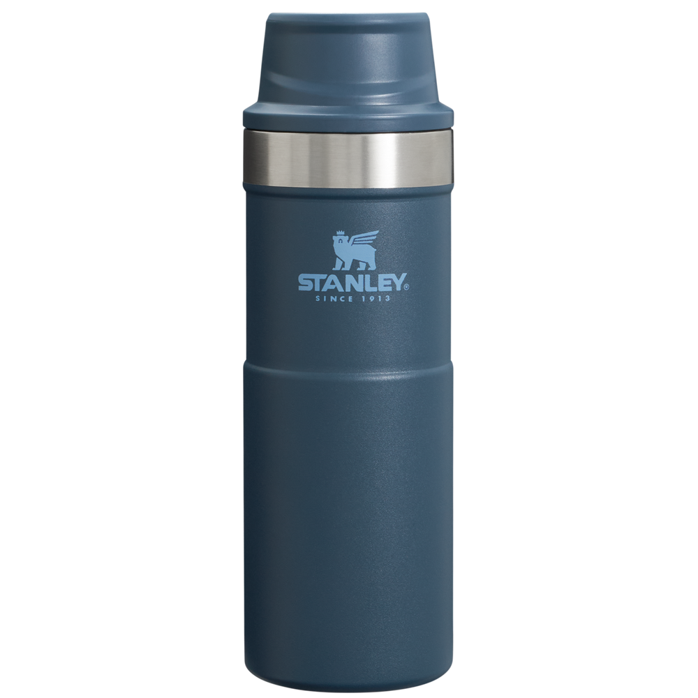 Stanley 1913 Classic Trigger-Action Travel Mug 16 OZ dans Navy | Recto Afficher