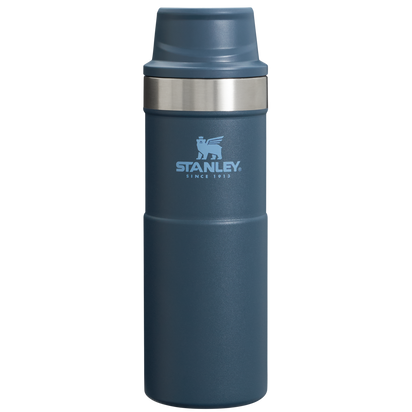 Stanley 1913 Classic Trigger-Action Travel Mug 16 OZ in Navy | Front View