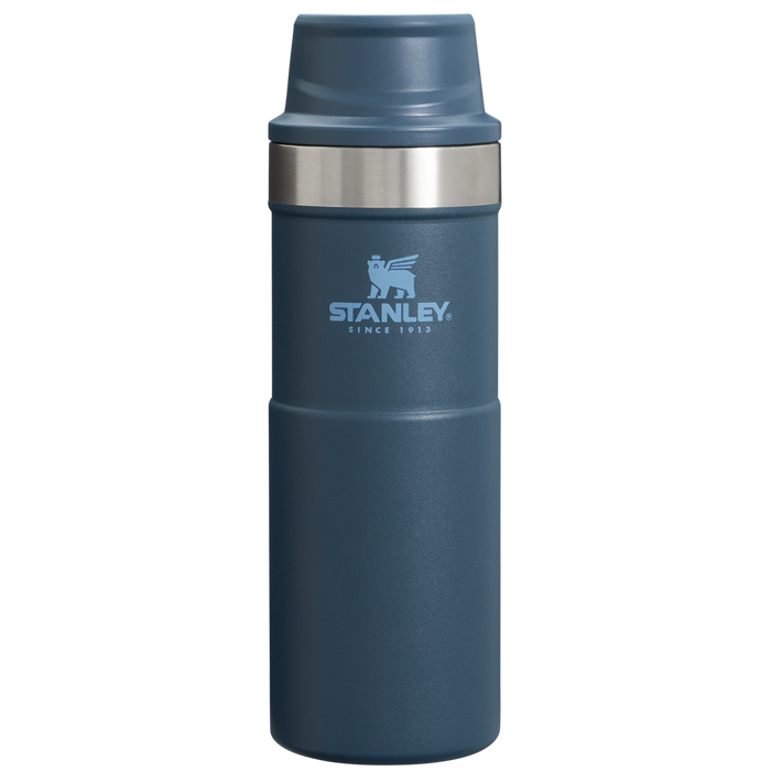Stanley 1913 Classic Trigger-Action Travel Mug 16 OZ dans Navy | Recto Afficher