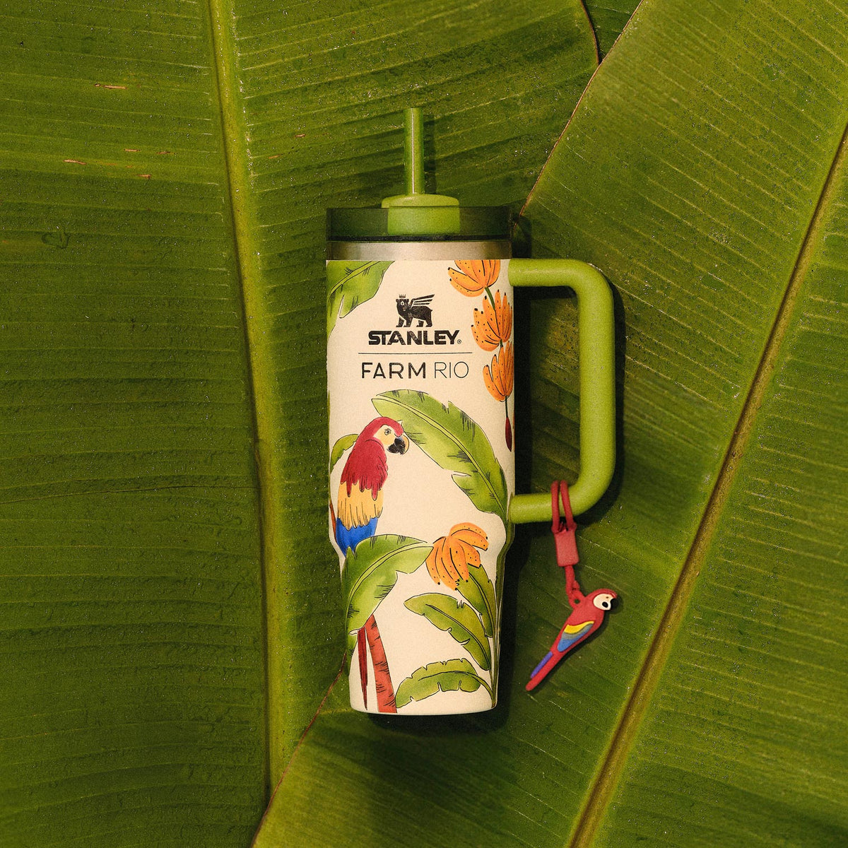 Stanley 1913 Stanley 1913 x FARM Rio Quencher® H2.0 Flowstate™ Tumbler 40 OZ in Farm Rio Tropical Destiny | View 1