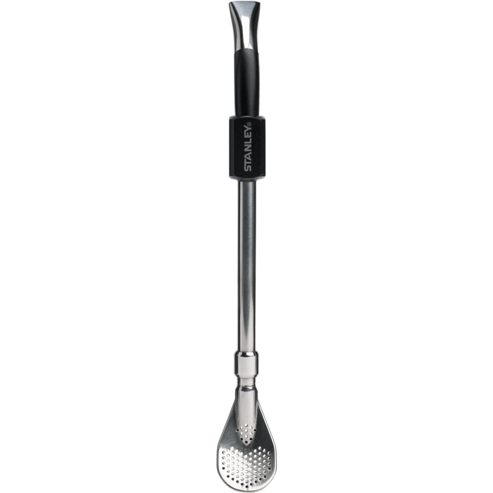 Stanley 1913 The Yerba Mate Bombilla Straw dans Matte Black | Recto Afficher