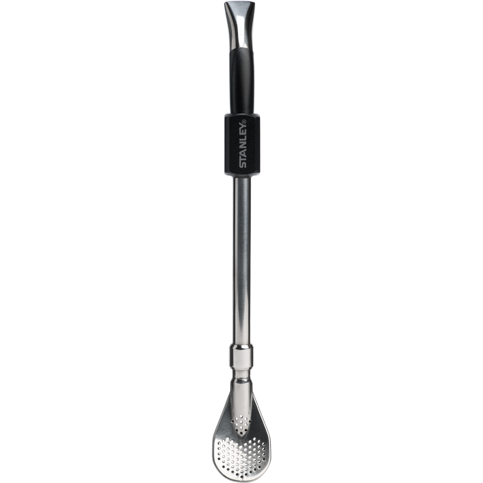 Stanley 1913 The Yerba Mate Bombilla Straw dans Matte Black | Recto Afficher