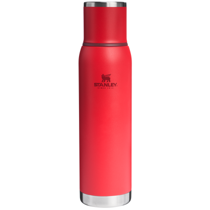 Stanley 1913 Adventure To-Go Bottle 1.4 QT in Chili Red | Front View