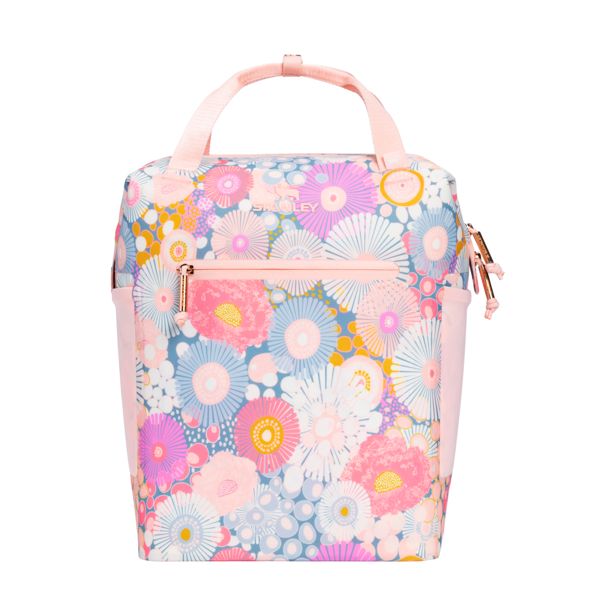 Stanley 1913 The All Day Madeleine Mini Cooler Backpack 14 QT 13.2 L dans Sorbet Wildflower | Recto Retour Afficher