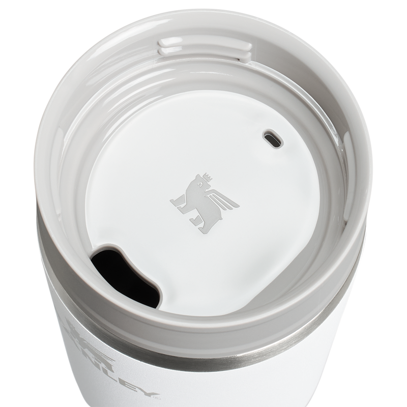 Stanley 1913 The Café-To-Go Travel Mug 20 OZ dans Frost | Couvercle Détaillé Afficher