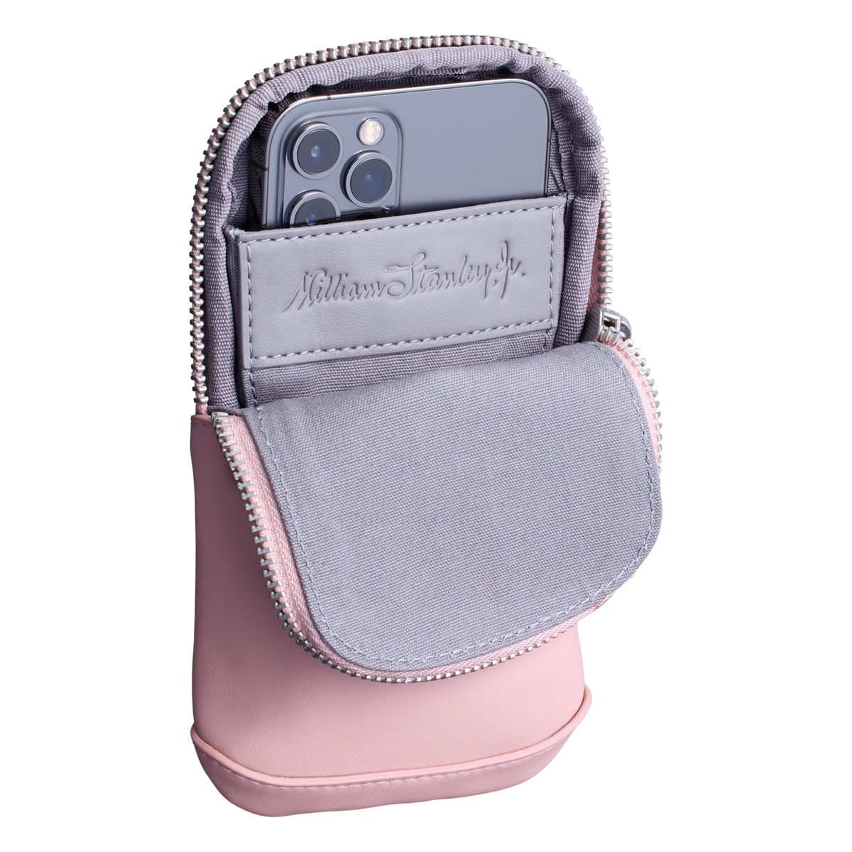 Stanley 1913 The Stanley Essentials Case Midi dans Rose Quartz | Ouvrir Afficher