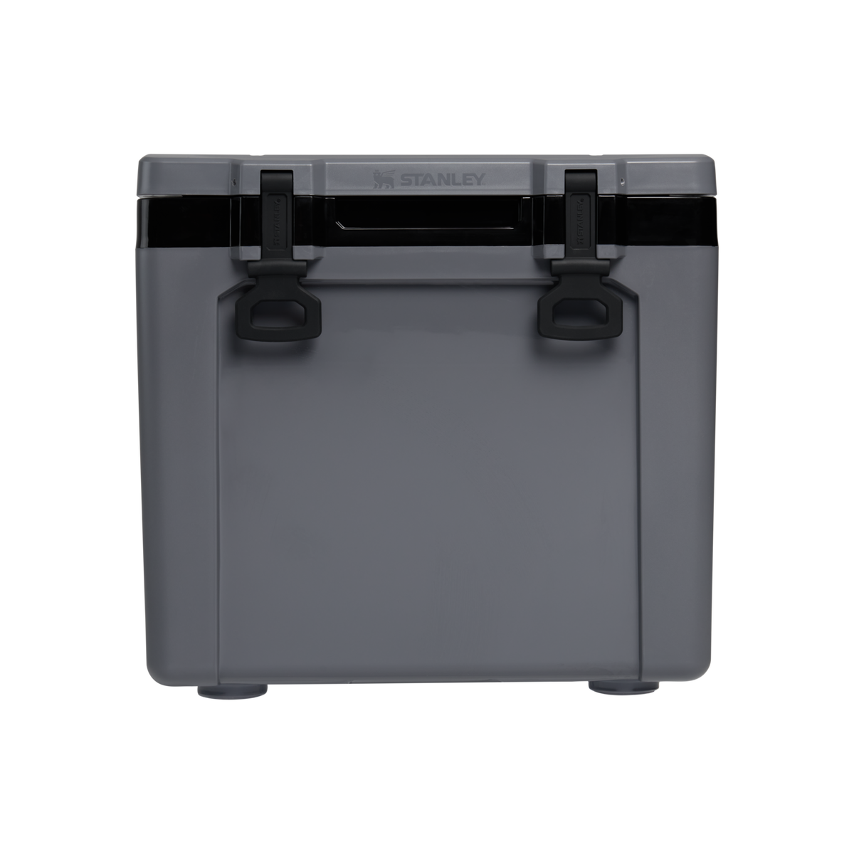 Stanley 1913 The Cold For Days Wheeled Outdoor Cooler 50 QT in Black | Front View