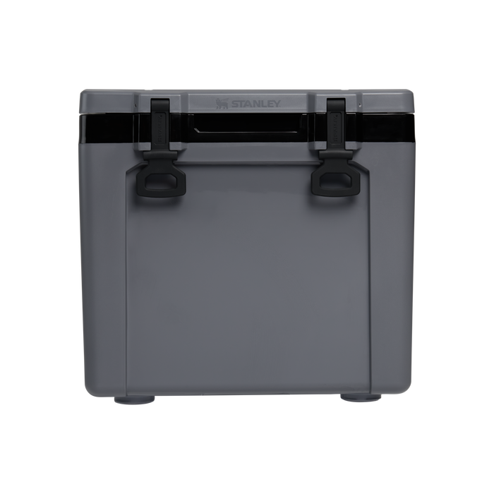 Stanley 1913 The Cold For Days Wheeled Outdoor Cooler 50 QT in Black | Front View