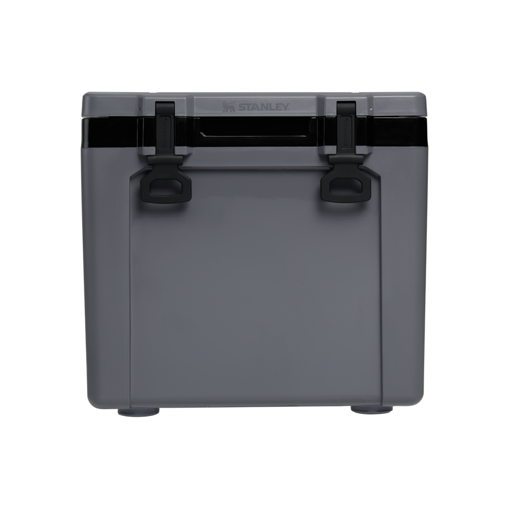 Stanley 1913 The Cold For Days Wheeled Outdoor Cooler 50 QT in Black | Front View