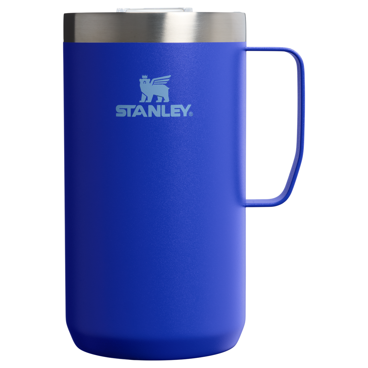 Stanley 1913 The Stay-Hot Camp Mug 24 OZ in Cobalt | Front View