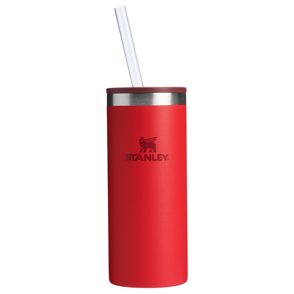 Stanley 1913 The Everyday Slim Can Cooler Cup 10 OZ in Chili Red | Front View