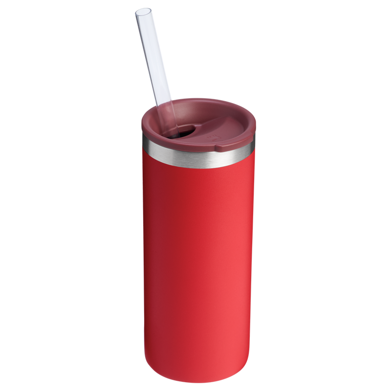 Stanley 1913 The Everyday Slim Can Cooler Cup 10 OZ in Chili Red | Back View
