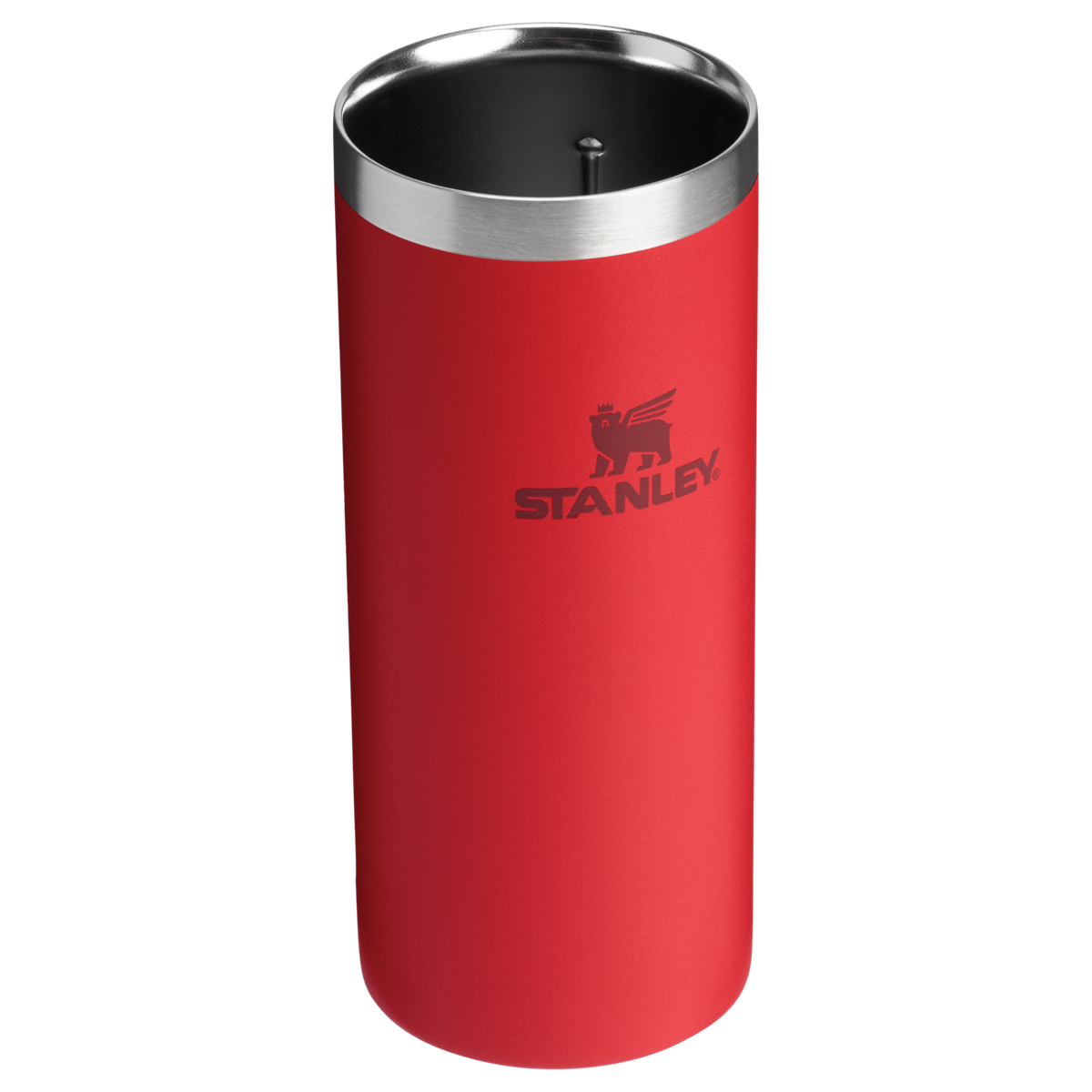 Stanley 1913 The Everyday Slim Can Cooler Cup 10 OZ in Chili Red | Open View