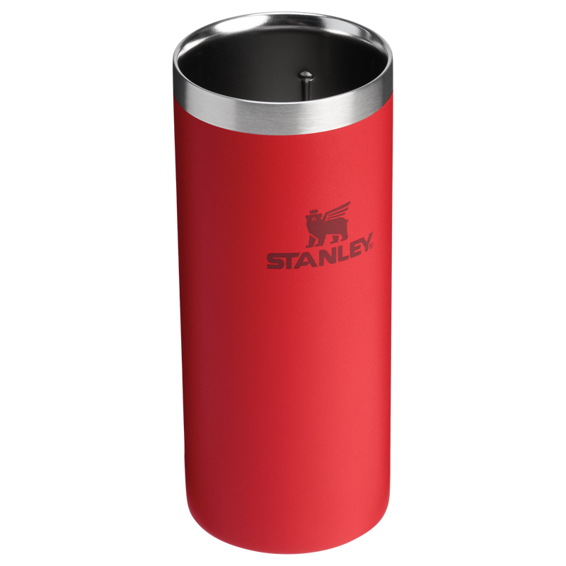 Stanley 1913 The Everyday Slim Can Cooler Cup 10 OZ in Chili Red | Open View