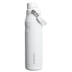 Stanley 36 OZ IceFlow Aerolight Stainless SteelWater Bottle In Frost White