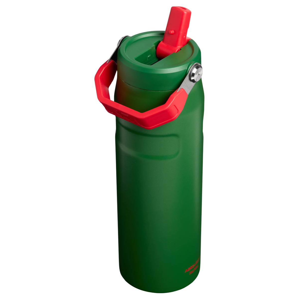 Stanley 1913 The Country Collection IceFlow™ Aerolight Flip Straw Bottle 24 OZ dans Team Dark Green Red | Retour Afficher