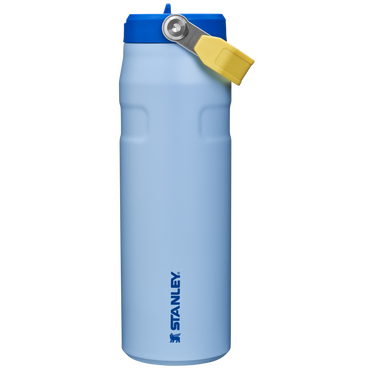 Stanley 1913 The IceFlow™ Bottle Flip Straw 2.0 24 OZ in Cornflower Admiral Blue | Front View