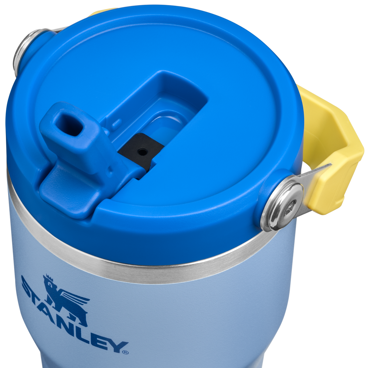 Stanley 1913 The IceFlow™ Flip Straw Tumbler 20 OZ dans Cornflower Admiral Blue | Couvercle Détaillé Afficher