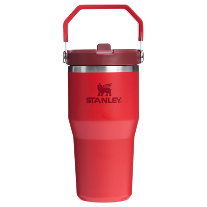 Stanley 1913 The IceFlow™ Flip Straw Tumbler 20 OZ in Chili Red | Back View