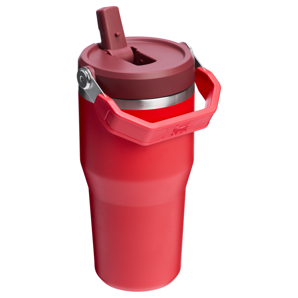 Stanley 1913 The IceFlow™ Flip Straw Tumbler 20 OZ in Chili Red | Back View