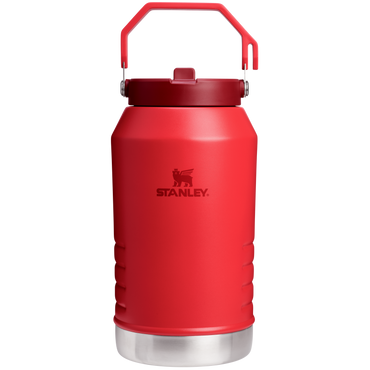 Stanley 1913 The IceFlow™ Flip Straw Jug 96 OZ in Chili Red | Front View