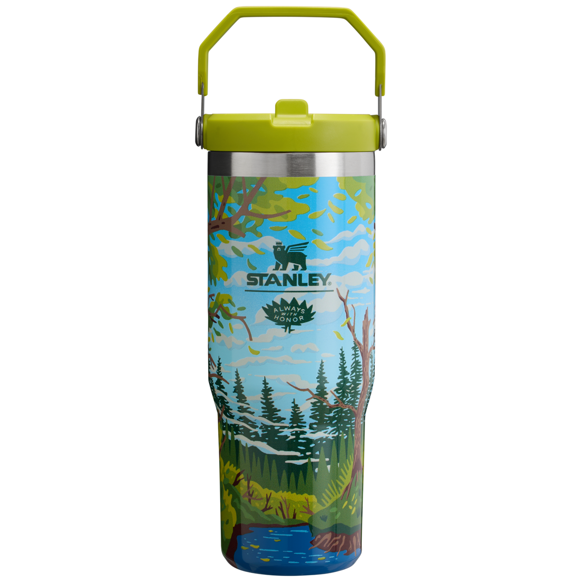 The Always With Honor IceFlow™ Flip Straw Tumbler | 30 OZ