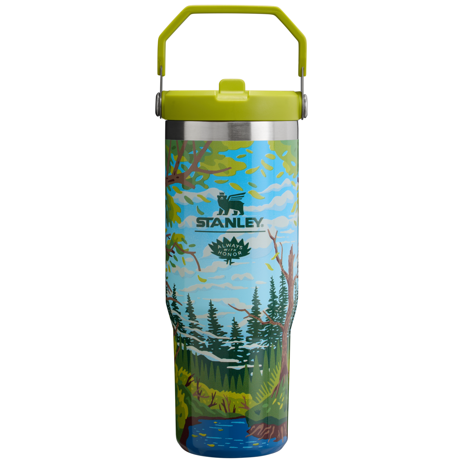 The Always With Honor IceFlow™ Flip Straw Tumbler | 30 OZ