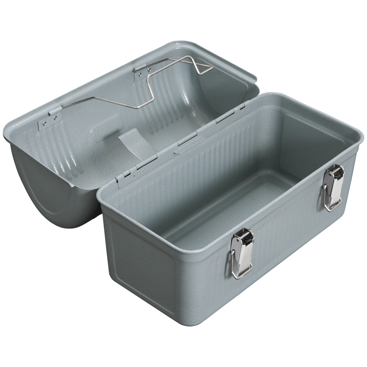 Stanley 1913 Classic Lunch Box 10 QT in Hammertone Silver | Open View