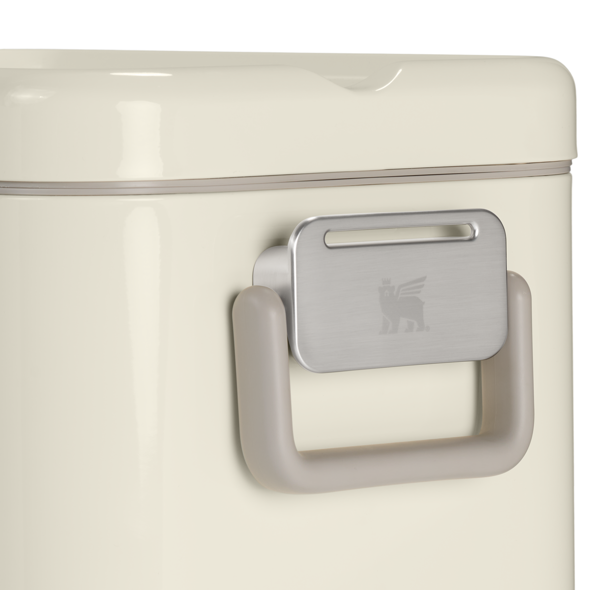 Stanley 1913 The Lifted Spirits™ Steel Cooler 26 QT dans Cream Gloss | Détaillé Afficher