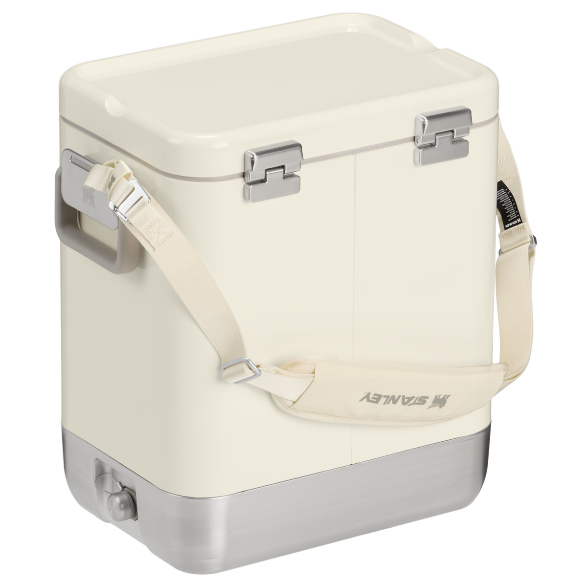 Stanley 1913 The Lifted Spirits™ Steel Cooler 26 QT dans Cream Gloss | Retour Afficher