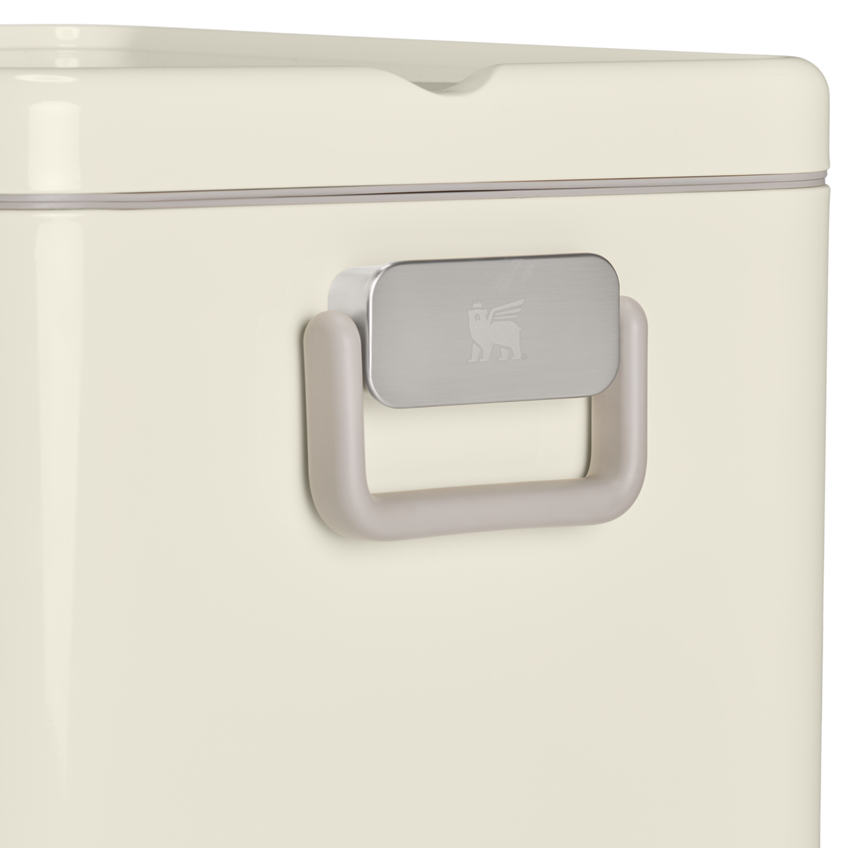 Stanley 1913 The Lifted Spirits™ Steel Cooler 55 QT dans Cream Gloss | Détaillé Afficher