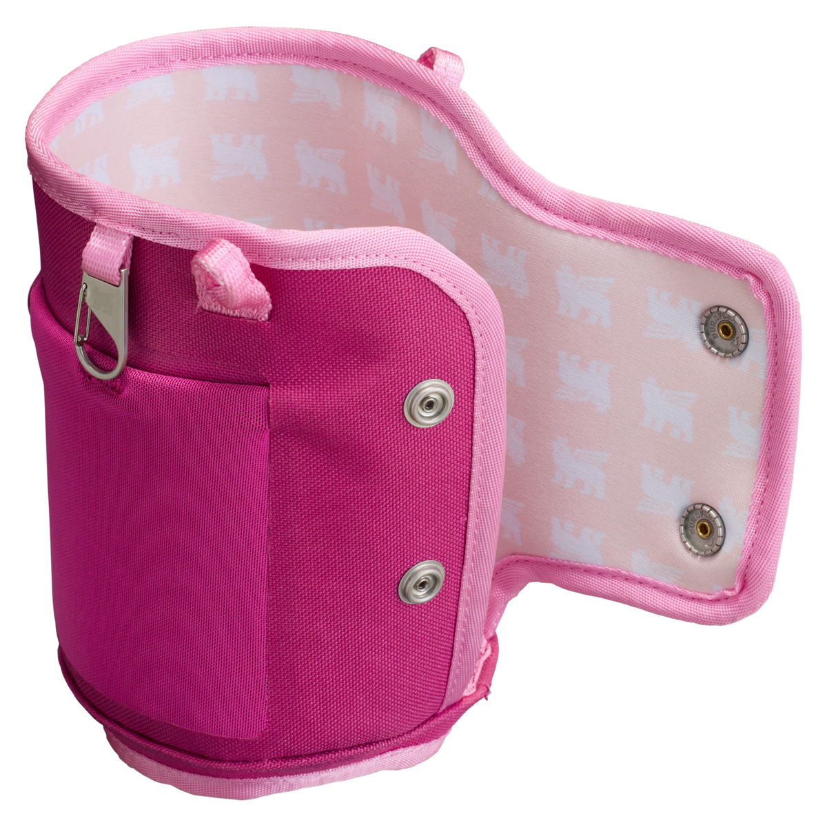 Stanley 1913 The All Day 40 OZ Quencher Carry-All dans Fuchsia | Ouvrir Afficher