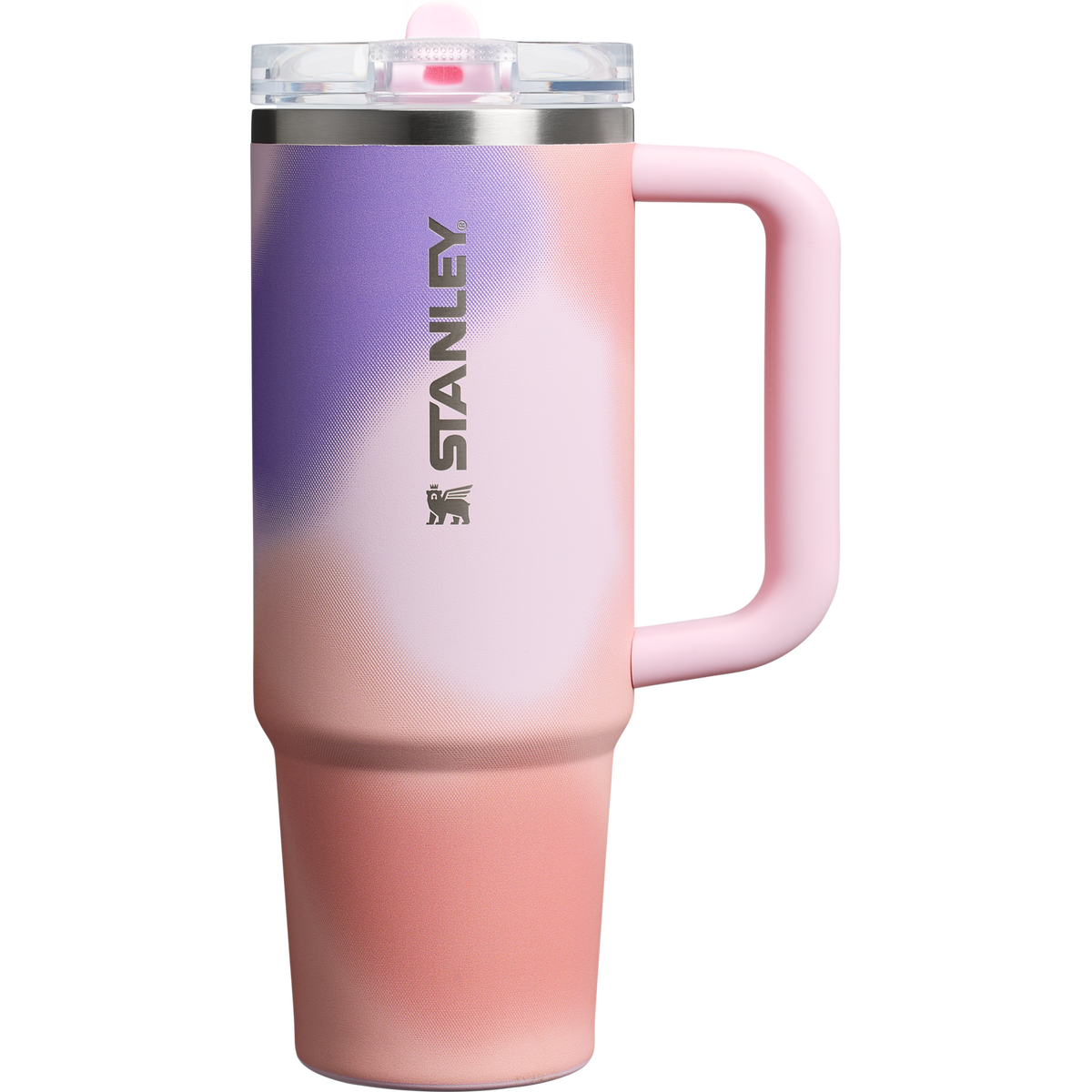 Stanley 1913 Test - Color Story Swatch Image The New Frequency Quencher ProTour Flip Straw Tumbler 30 OZ in Rose Petal Motion Swatch Image | Front View