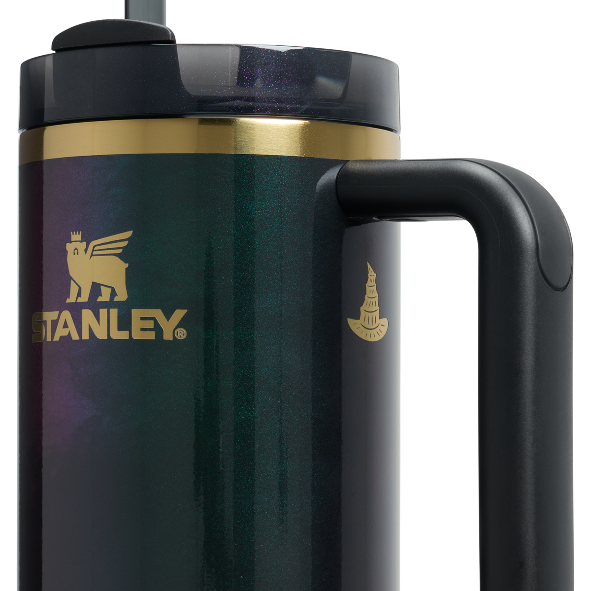 Stanley 1913 The Wicked for Good Quencher® H2.0 FlowState™ Tumbler 30 OZ in Elphaba For Good | Front View