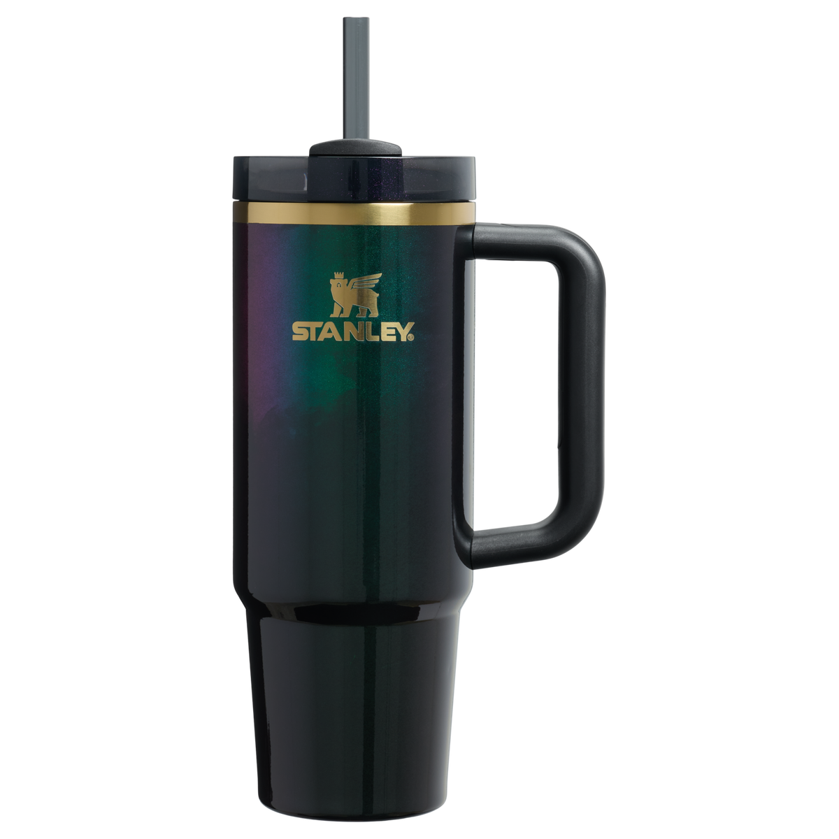 Stanley 1913 The Wicked for Good Quencher® H2.0 FlowState™ Tumbler 30 OZ in Elphaba For Good | Front View