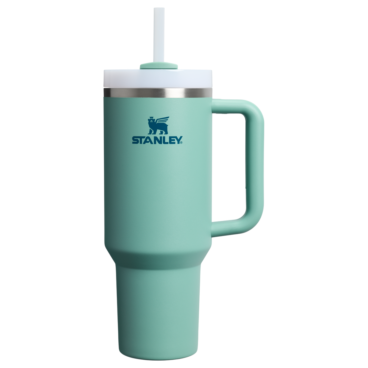 Stanley 1913 The Quencher H2.0 Flowstate™ Tumbler 40 OZ in Spring Green | Front View