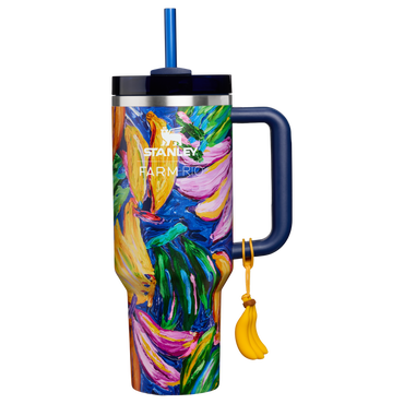 Stanley 1913 Stanley 1913 x FARM Rio Quencher® H2.0 Flowstate™ Tumbler 40 OZ in Farm Rio Painted Bananas | Front View