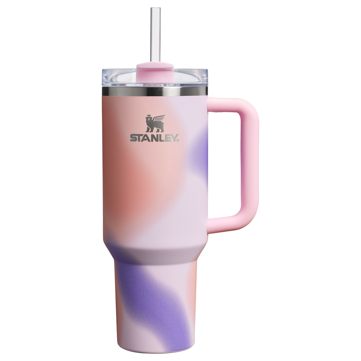 Stanley 1913 Test - Color Story Swatch Image The New Frequency Quencher H2.0 FlowState™ Tumbler 40 OZ dans Rose Petal Motion Swatch Image | Recto Afficher