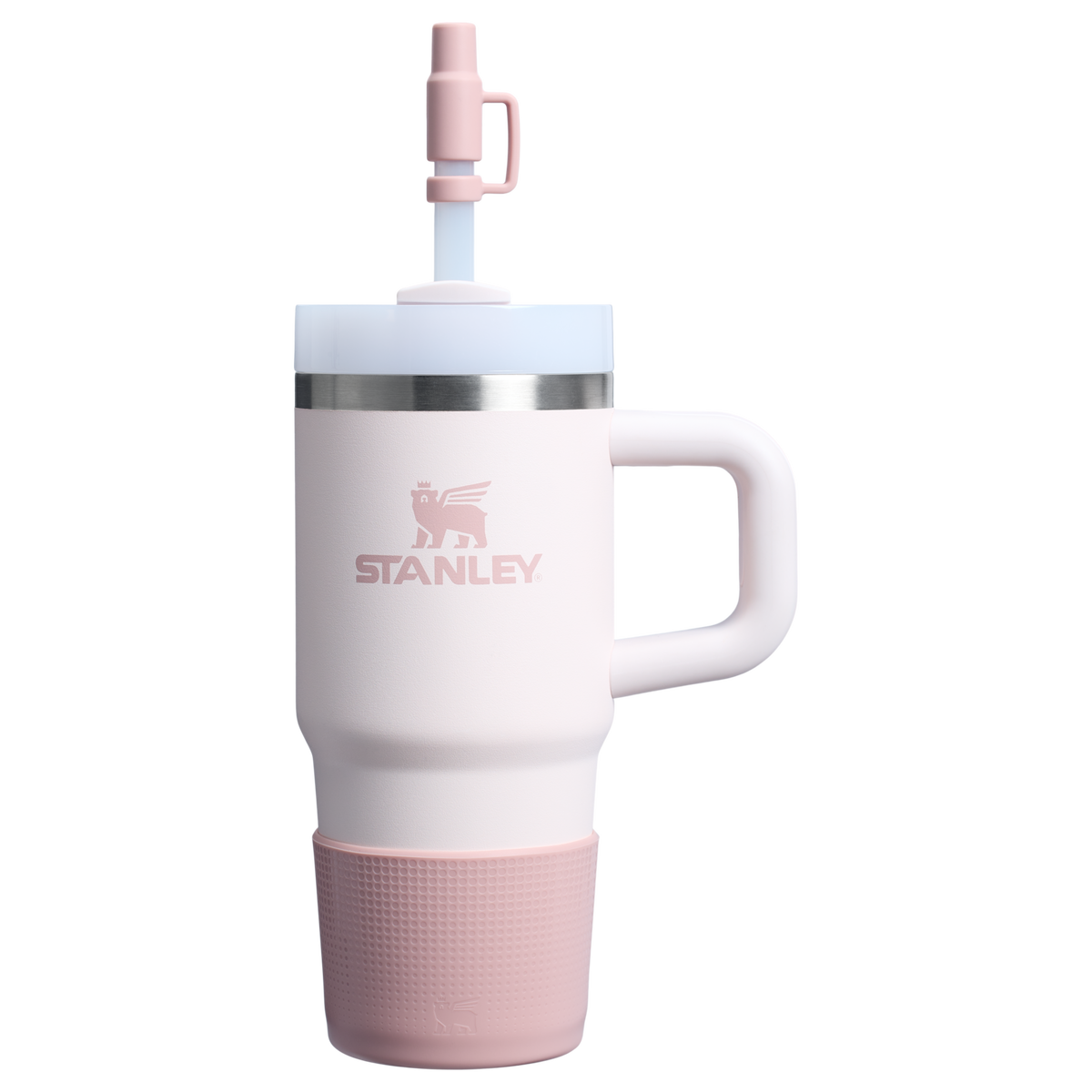 Stanley 1913 Stanley Quencher Boot and Straw Cover Set 14 OZ in Pink Dusk | Front View